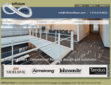 Tablet Screenshot of infiniumfloors.com
